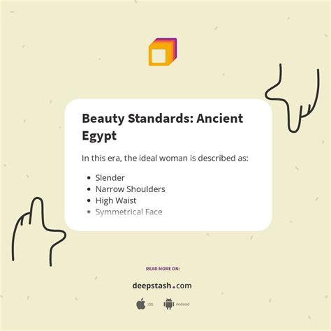 Beauty Standards Ancient Egypt Deepstash