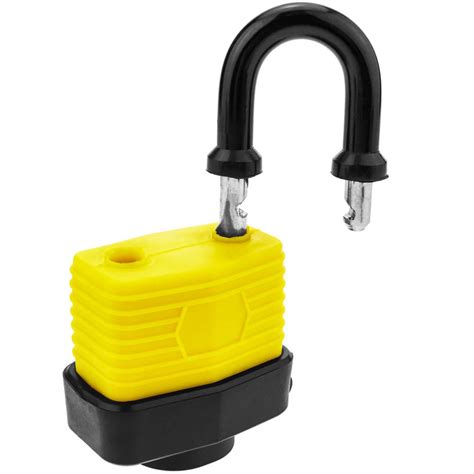 Candado de seguridad acero con protección exterior IP44 40mm - Cablematic