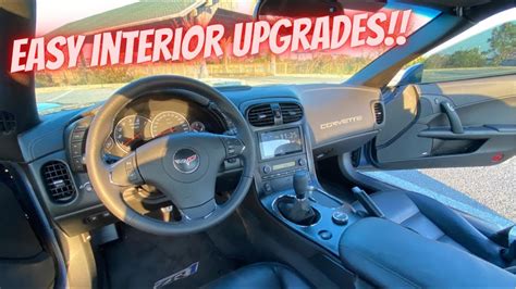 Cheap And Easy Corvette C6 Zr1 Interior Upgrades Youtube