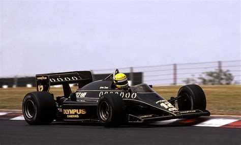 Ayrton Senna Jps Lotus Renault 97t 1985 British Grand Prix Silverstone F1 Lotus Fórmula 1