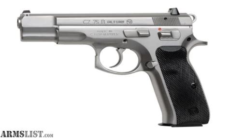 Armslist For Sale Cz75b 9mm Stainless Steel Matte 16rd 91128