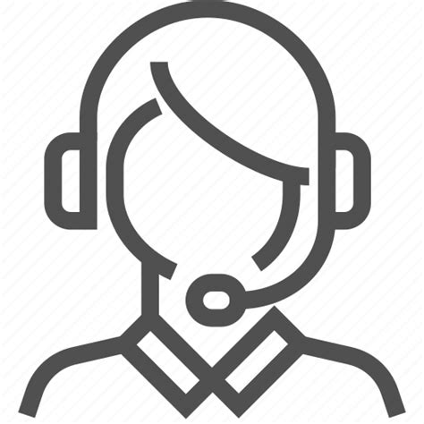 Assistant Call Center Help Online Phone Service Support Icon