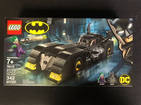 Lego Batman Batmobile Pursuit Of The Joker Building Toy 76119