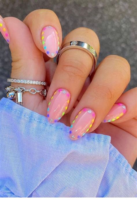 Best Gel Nails 2021 Nails Neon Nail Bright Summer Acrylic Designs Orange Colors Polish Instagram