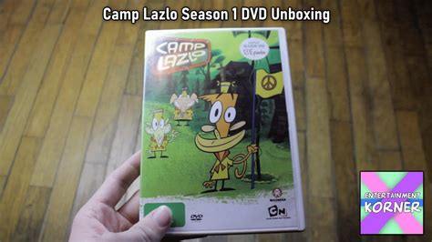 Camp Lazlo Season 1 Dvd Unboxing Youtube