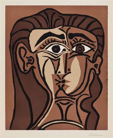 Pablo Picasso Portrait De Jacqueline De Face Ii B 1063 Ba 1280