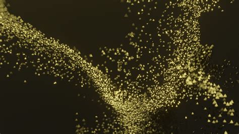 Wallpaper Floating Particles 3d Abstract Blender 3840x2160