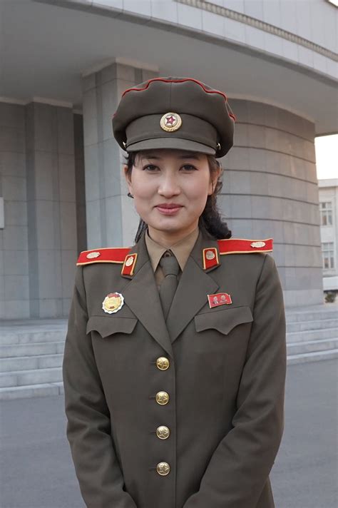 North Korean Woman Military