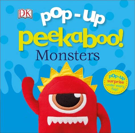 Pop Up Peekaboo Monsters By Dk English Board Books Book Free