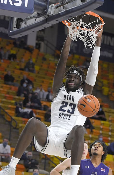 Neemias esdras barbosa queta (born 13 july 1999) is a portuguese college basketball player for the utah state aggies of the mountain west conference (mwc). Photo Gallery: Utah State-College of Idaho Basketball ...