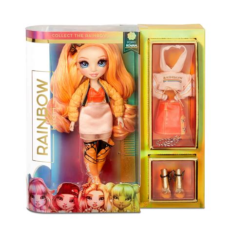 Buy Rainbow High Fashion Doll Poppy Rowan Orange Themed Doll With