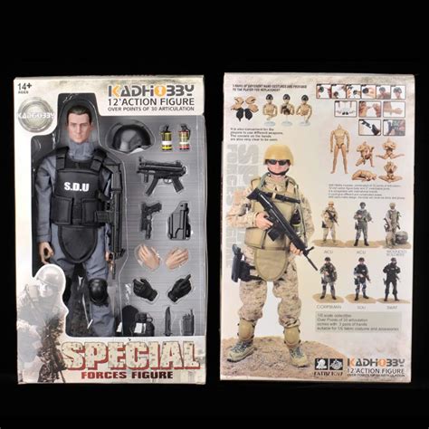 Haoun 16 Scale 12inch Special Forces Action Figure Swat Team Flexible