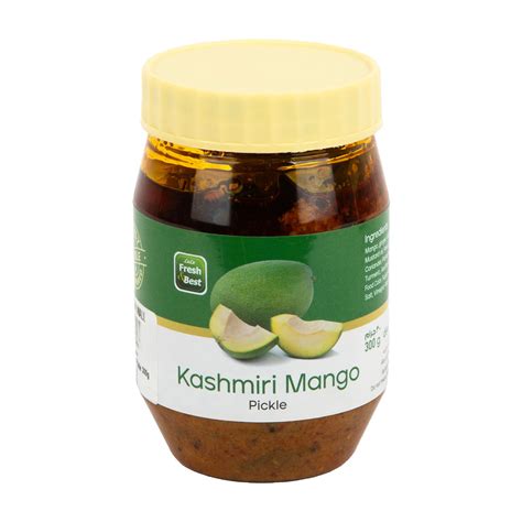 Lulu Kashmiri Mango Pickle 300 G Online At Best Price Pickles And Jams Lulu Uae