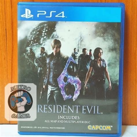 Jual Kaset Resident Evil 6 Ps4 Residentevil Re Vi Residen Evils