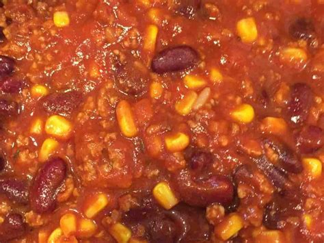 Wingert Foods Chili con carne Kalorien Fertiggerichte