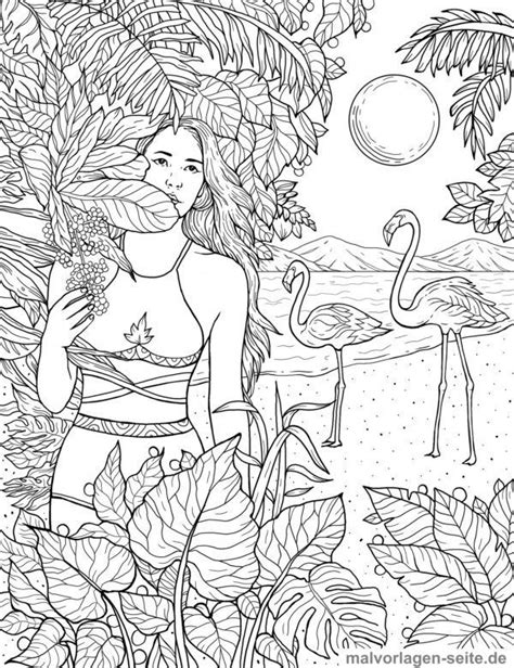Color Me Coloring Pages Nostalgia Female Sketch See Quick Social