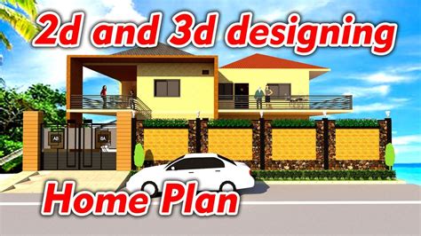 3d Home Plan 3d Home Design L 2d Home Plan Youtube