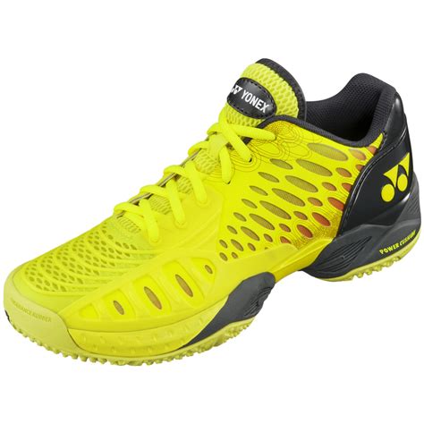 Yonex Mens Sht Eclipsion Clay And Omni Court Tennis Shoes Yellow