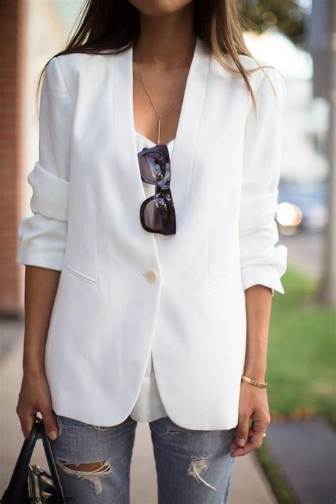 style guide how to style and wear white blazer this autumn fab fashion fix