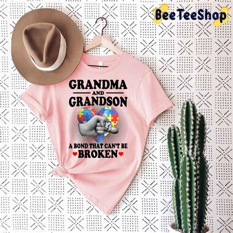 Grandma And Grandson Bond That Cant Be Broken Unisex T Shirt Beeteeshop