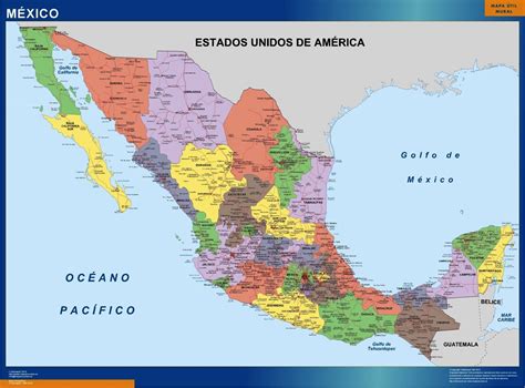 Die karte von mexiko entdecken, welches im südlichen teil von nordamerika liegt. Mexico Große Karte | Große Landkarten für Deutschland und ...
