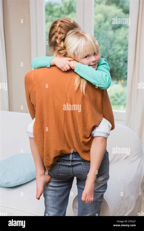 Happy Mother And Daughter Together Stock Photo Alamy
