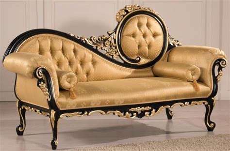 Casa Padrino Luxury Baroque Living Room Sofa Gold Black 170 X 70 X H