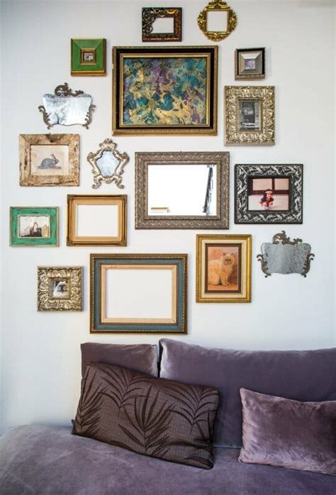 The Non Artists Guide To Mixed Media Gallery Walls Modernize