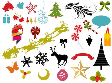 Christmas Vectors Brushes Png Shapes And Picture Free Downloads And