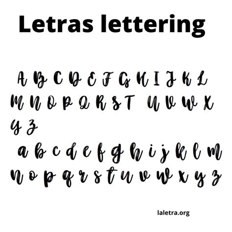 Lettering Tipos De Letras Abecedario Estilos De Letras Tipos De Letras