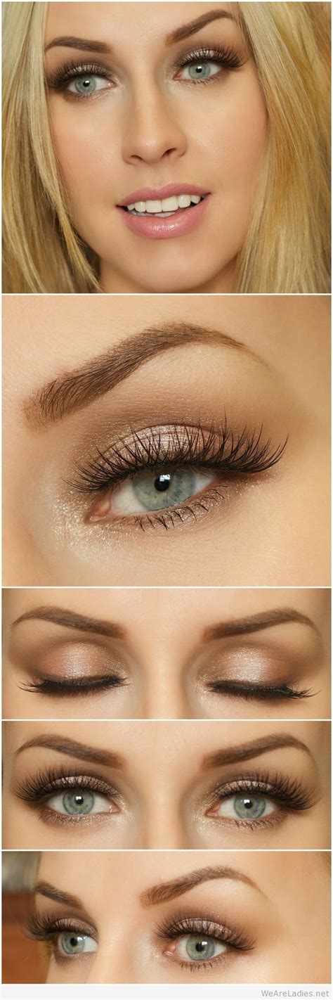Eyeshadow For Blue Green Eyes And Dirty Blonde Hair Wavy Haircut