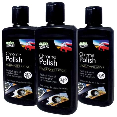 How to polish motorcycle chrome. CHROME POLISH METAL LIQUID FORMULATION CAR MOTORCYCLE HOME ...