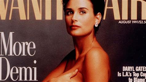 Demi Moore Truth Behind Naked Pregnant Vanity Fair Cover Photo Gold Coast Bulletin