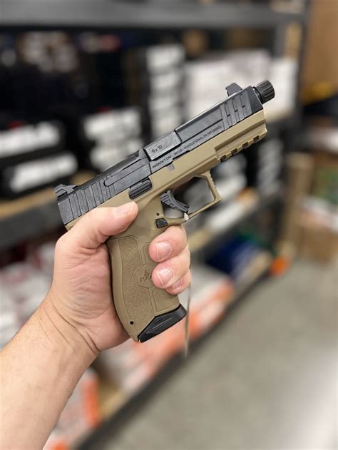 Iwi Masada Tactical 46 Threaded Barrel Optics Ready 9mm Pistol Fde