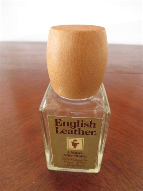Vintage English Leather After Shave Bottle 1965 Etsy After Shave