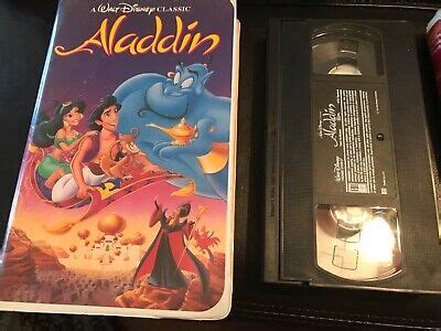 Walt Disney Classics Aladdin Vhs Video Cassette Walt Disney Classics Sexiz Pix