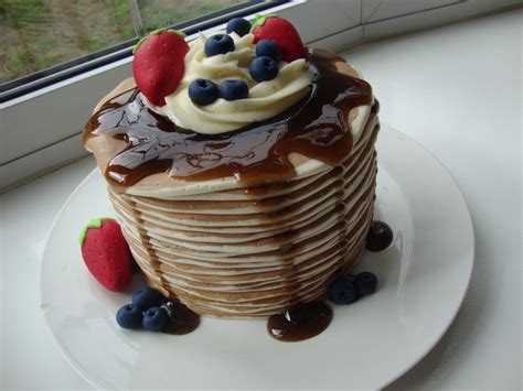 Pancake Stack - CakeCentral.com