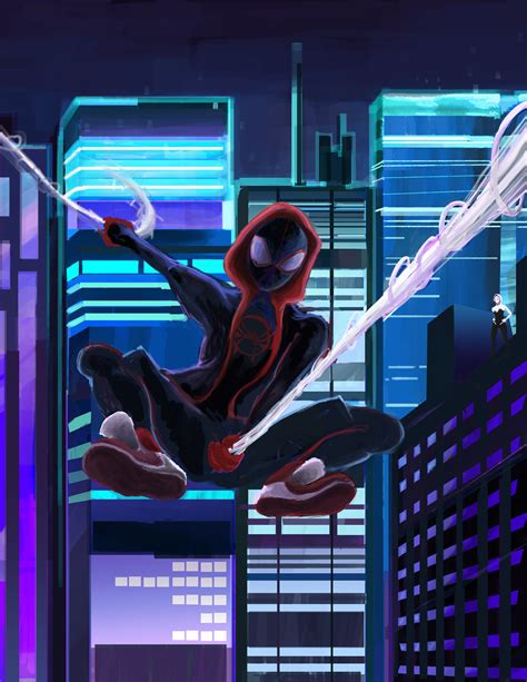 Spiderman Into The Spider Verse New Artworks Wallpaperhd Superheroes