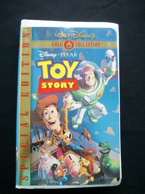 Toy Story Vhs 2000 Special Edition Clam Shell Gold Collection For
