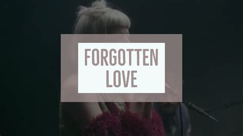 Aurora Forgotten Love Lyrics Youtube