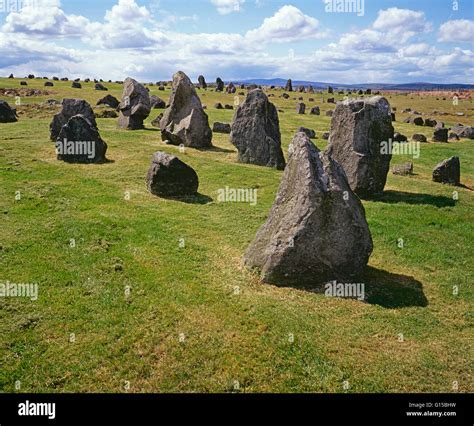 Bronze Age Megalithic Beaghmore Stone Circles And Standing Stones