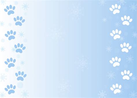 Paw Print Border Illustrations Royalty Free Vector Graphics And Clip Art