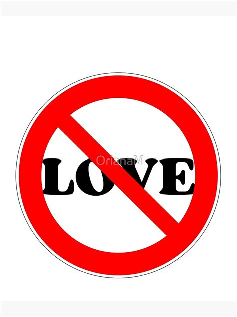 Love Stop Sign Poster For Sale By Orianam Redbubble