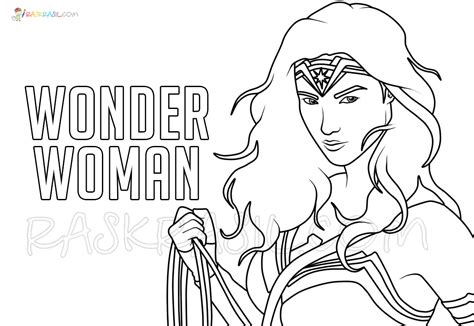 Printable Wonder Woman