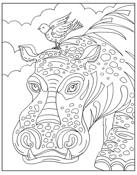 Zendoodle Coloring Pages Of Animals Coloring Pages