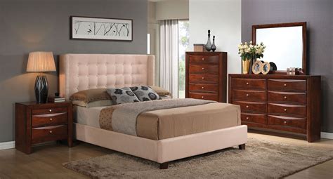Ez living furniture offers the best selection of styles, materials and colours. Ireland Bedroom Set W/ Mallalai Upholstered Bed Acme ...