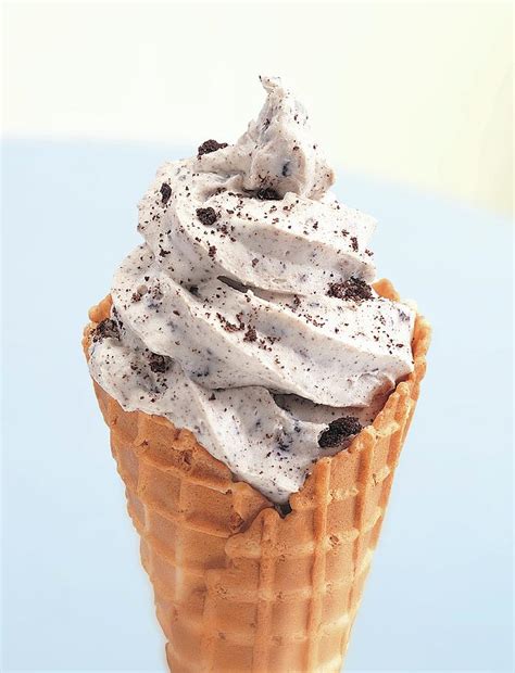 Cookies And Cream Soft Serve Ice Cream In A Waffle Cone Photograph By Albert P Macdonald Pixels