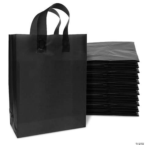 Prime Line Packaging Plastic Bags With Handles 10x5x13 Inch 50 Pack