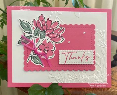 Handmade Thank You Cards Greeting Cards Handmade Stamping Up Cards