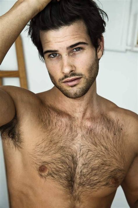 Brett Wilson Male Model Beautiful Men Handsome Eye Candy Beard Muscle Hairy Chest
